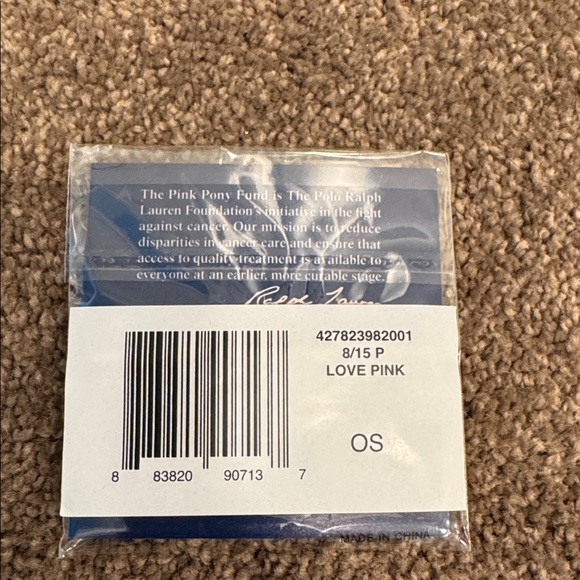 Jonathan Adler cosmetic bag Laura Geller on the go pink pony necklace - Picture 4 of 8